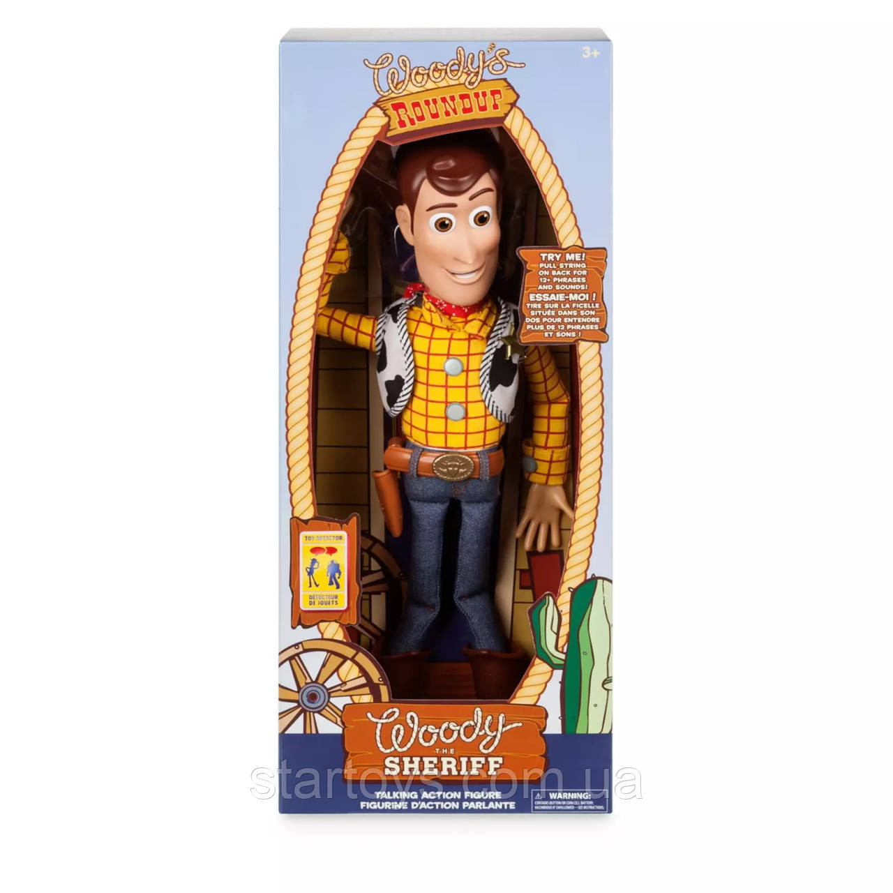Інтерактивна фігурка Шериф Вуді, що говорить, - Історія іграшок - фото 1 - id-p1832421555