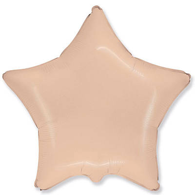 Flexmetal 18" Зірка Світло-жовтогаряча Фольгована куля