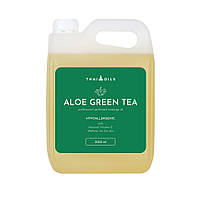 Профессиональное масло для массажа «Aloe green tea» 3000 ml