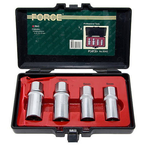 Набор шпильковертов FORCE 5042S 4 пр. (дюймовый), фото 1