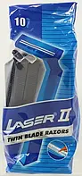 Laser Ready Razor ЛАЗЕР 2 Разова бритва з двома лезами -10 шт.