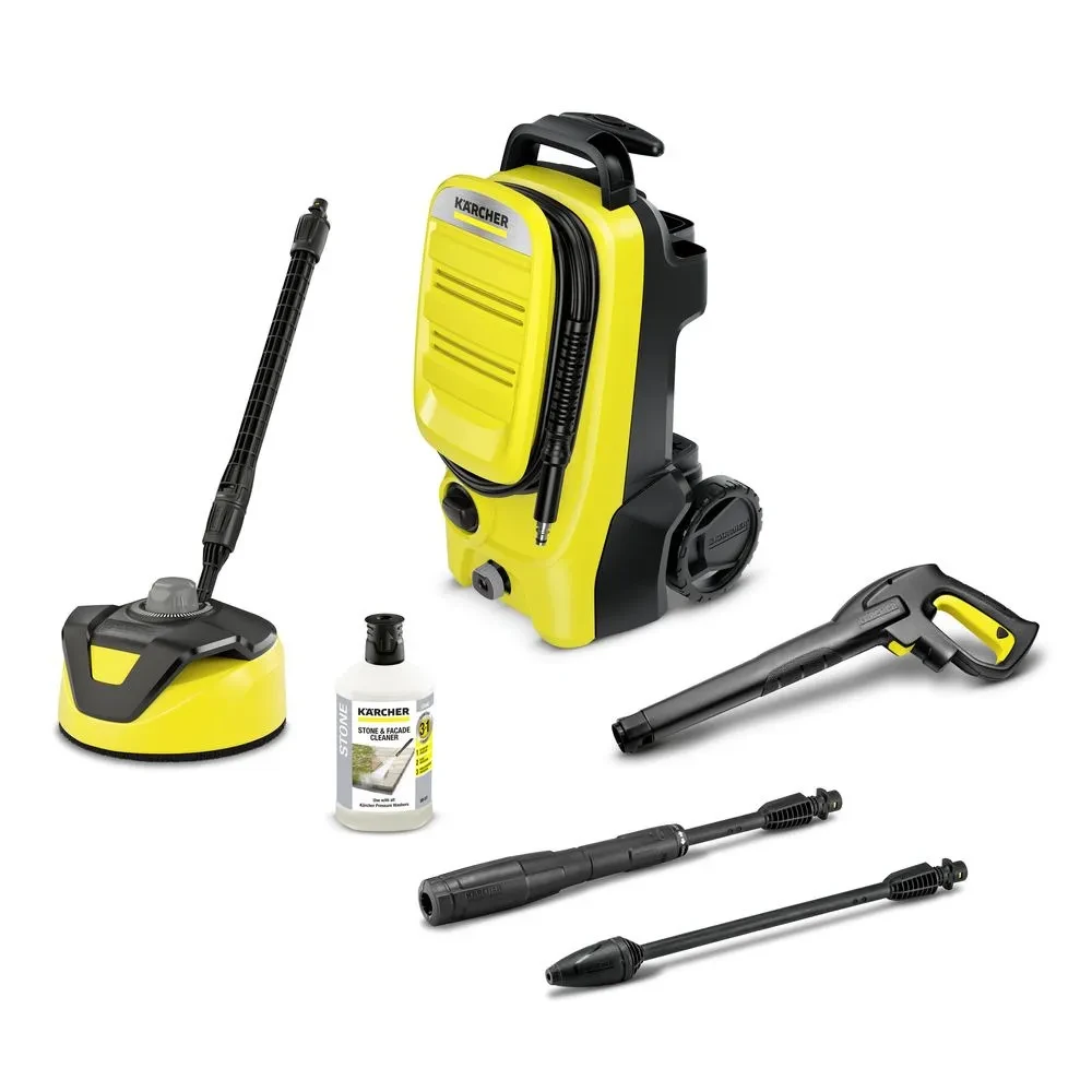 Мийка високого тиску Karcher K 4 Compact UM Home, максимальний тиск 130 бар, витрата води 420 л/год, 1800