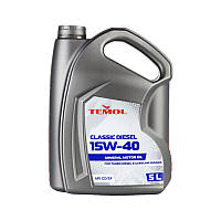 Олива моторна ТЕМОЛ Сlassic Diesel 15W-40 CF/CD/SF 5л. 15W-40 TEMOL Classi Diesel 5L