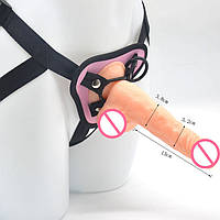 Реалістичний страпон на трусиках FAAK. Трусики з фалоімітатором.