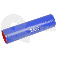 Патрубок радіатора МАЗ прямий D=50 L=220 силіконовий (SILA AC) 555142-1303010