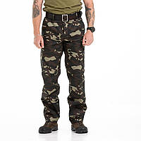 Камуфляжные брюки дубок,Мужские штаны в стиле милитари,Брюки мужские рабочие летние камуфляж 52
