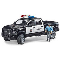 Игрушка Bruder Полицейский пикап RAM 2500 с фигуркой полисмена 02505