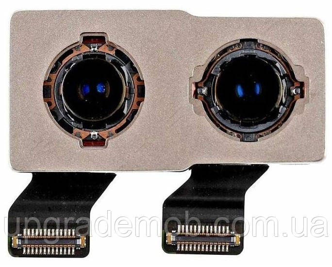 Камера iPhone X основна задня 12MP + 12MP зі шлейфом оригінал із розбирання, фото 1