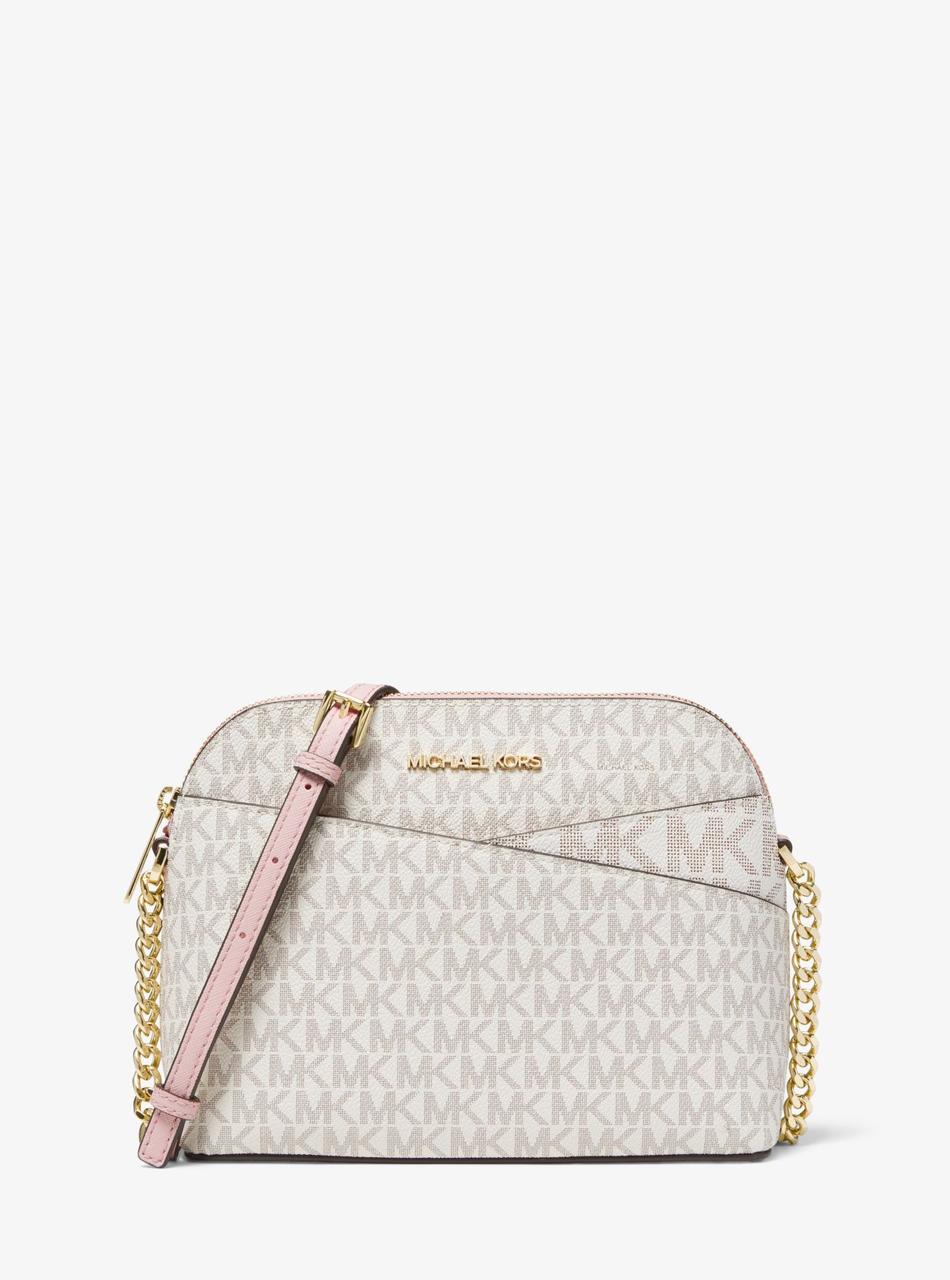 Жіноча сумка Michael Michael Kors Jet Set Travel Medium Logo Dome Crossbody Bag ОРИГИНАЛ