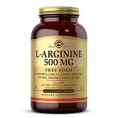 Л-Аргінін Solgar L-Arginine 500 mg 250 капс