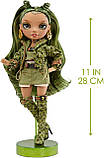 Лялька Рейнбоу Хай Олівія Вудс Rainbow High Olivia Woods Camo Green Fashion Doll S5 583141 MGA Оригінал, фото 4