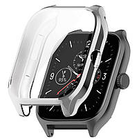 Комплект для годинника Amazfit GTS4 сріблястий (чохол + ремінець Rolex design 20 мм), фото 4