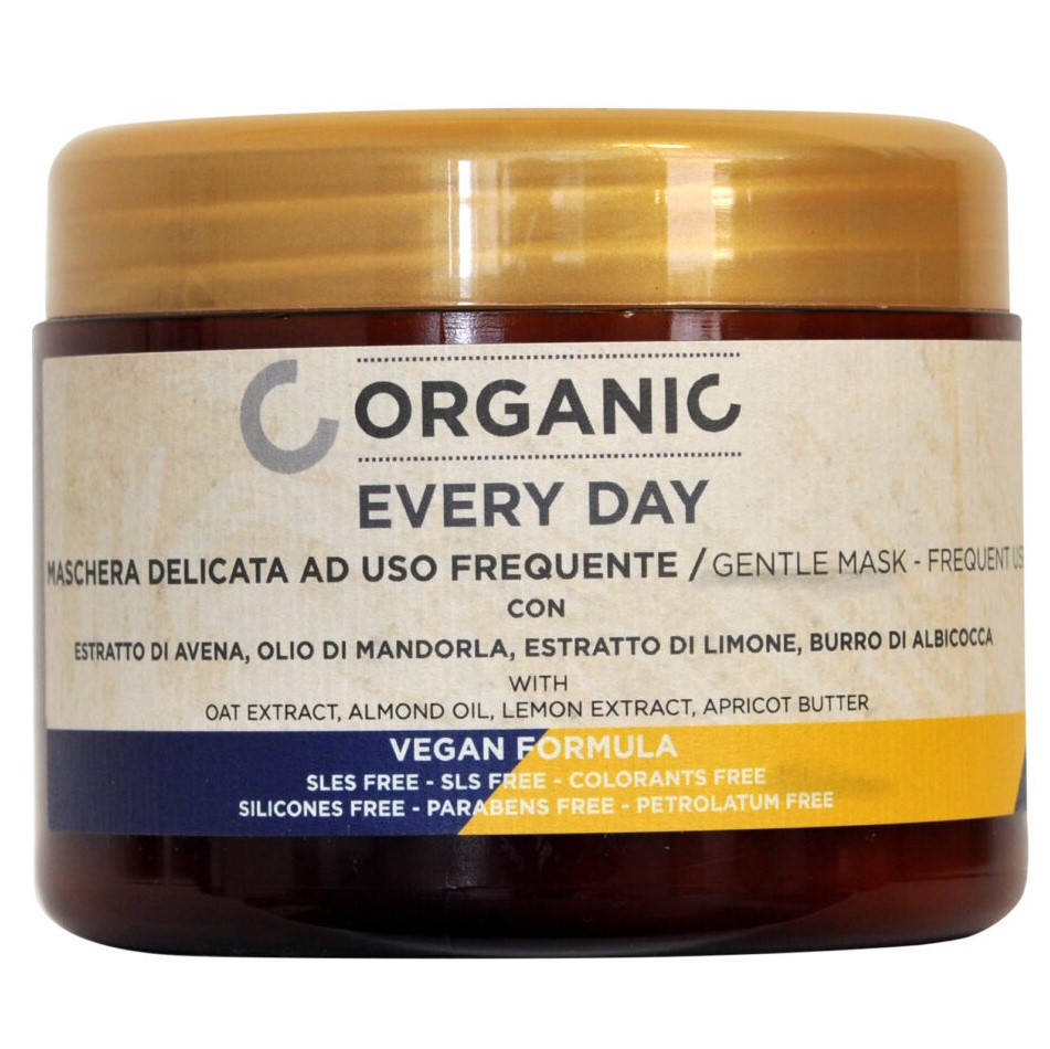 Organic Ніжна маска для волосся для частого використання Gentle Mask, 500 мл