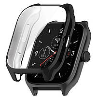 Комплект для годинника Amazfit GTS4 чорний (чохол + металевий ремінець 20 мм), фото 4