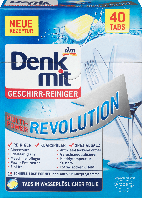 Таблетки для посудомийних машин Denkmit Revolution 40 штук