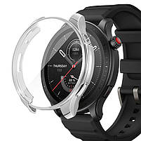 Комплект для годинника Amazfit GTR4 сріблястий (чохол + ремінець Rolex design 22 мм), фото 5