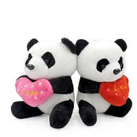 М'яка іграшка Ведмідь Панда "Love" 20см NA-1279-40