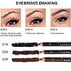 Олівець для брів стійкий натуральний коричневий Menow Long Lasting EyeBrow pencil Waterproof P-113 #03, фото 6