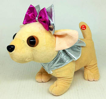 М'яка іграшка Собачка Мімі музична 20см NA-1279-19Золото G-Rich