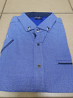 Рубашка для мальчика короткий рукав 5-12 лет PAULSTAR 1591-2