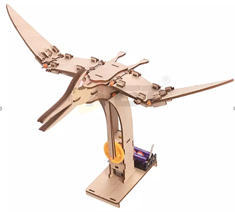 Механічний 3D пазл-головоломка Динозавр Pterodactyl DIY конструктор - Дитячі іграшки