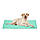Бірюзовий охолоджуючий килимок для собак, фото 6