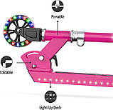 Самокат Jetson Jupiter, світлодіодна підсвітка, для дівчинки 5+ Оригінал зі США, фото 3