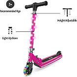 Самокат Jetson Jupiter, світлодіодна підсвітка, для дівчинки 5+ Оригінал зі США, фото 2