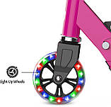 Самокат Jetson Jupiter, світлодіодна підсвітка, для дівчинки 5+ Оригінал зі США, фото 5