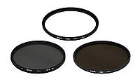 Набір фільтрів (UV, Pol, NDx8) Hoya Digital Filter Kit II 77 мм, фото 4