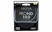 Фільтр нейтрально-сірий Hoya Pro ND 100 (6,6 стопів) 77 мм, фото 3