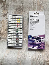 Фарби художні акварельні 24 кольори в тюбиках