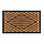 Смугастий килимок для підлоги з гуми та кокосової койри, фото 7