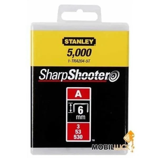 Скоби для степлера Stanley 1-TRA209T Silver