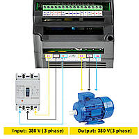 VEVOR преобразователь частоты инвертор 380V F мини Vfd 3 фазы переменного тока инвертор для 3 фазы AC