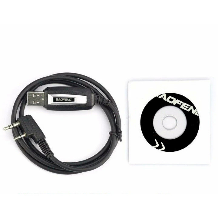 USB кабель для прошивки рацій Baofeng, Kenwood, Puxing, Wouxun та ін., програматор для портативних радіостанцій