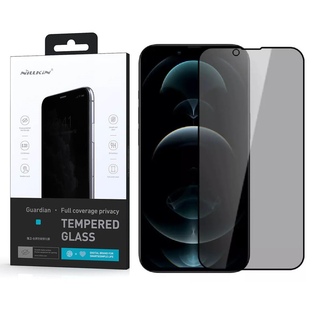 Захисне скло анти-шпигун Nillkin Guardian Full Coverage Privacy для iPhone 13 Pro Max