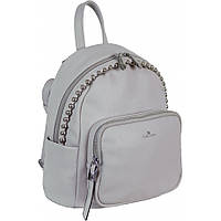 Оригинальный светло-серый рюкзак Материал - эко кожа фирма Valle Mitto