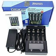 LiitoKala Lii-600 інтелектуальний зарядний пристрій для 18650 26650 Li-ion АА ААА Ni-MH Ni-Cd акумуляторів, фото 6