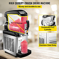 Lusheis Машина для производства льда Slush Ice Machine Slush Machine 6l Stainless Steel