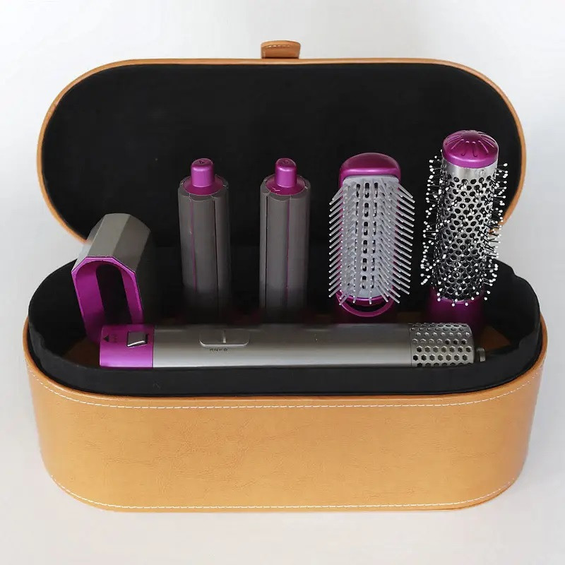 Мультистайлер з 5 насадками в кейсі багатофункціональний фен-гребінець Hot AIR Style