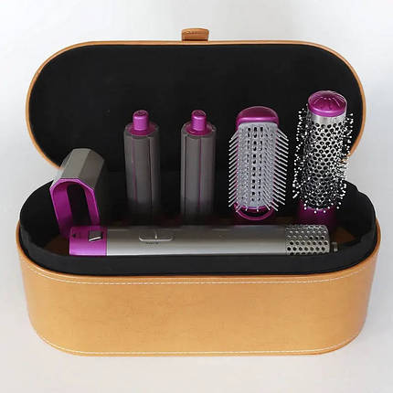 Мультистайлер з 5 насадками в кейсі багатофункціональний фен-гребінець Hot AIR Style, фото 1