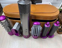 Мультистайлер з 5 насадками в кейсі багатофункціональний фен-гребінець Hot AIR Style, фото 4
