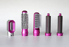 Мультистайлер з 5 насадками в кейсі багатофункціональний фен-гребінець Hot AIR Style, фото 3