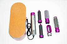 Мультистайлер з 5 насадками в кейсі багатофункціональний фен-гребінець Hot AIR Style, фото 5