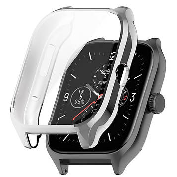 Захисний чохол для смарт годинника Amazfit GTS4 сріблястий