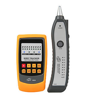 Багатофункціональний кабельний тестер трасошукач BENETECH GM60, фото 2