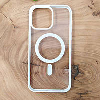 Прозрачный магнитный чехол HOCO MagSafe Iphone 14 Pro Max White