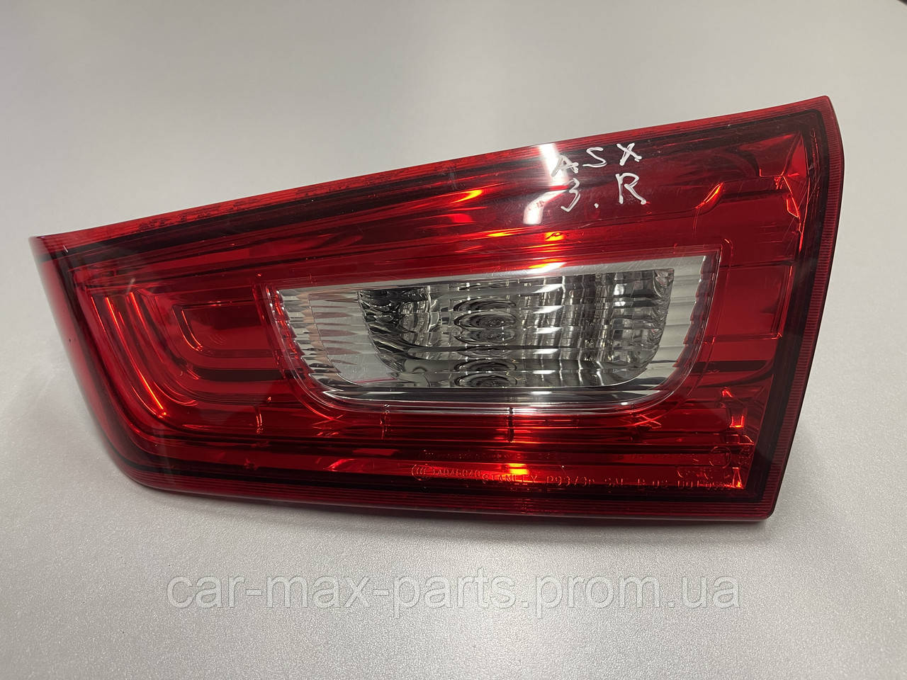 Ліхтар Стоп сигнал внутрішній Правий кришки багажника Mitsubishi ASX Outlander Sport USA 2010- Б/у, фото 1