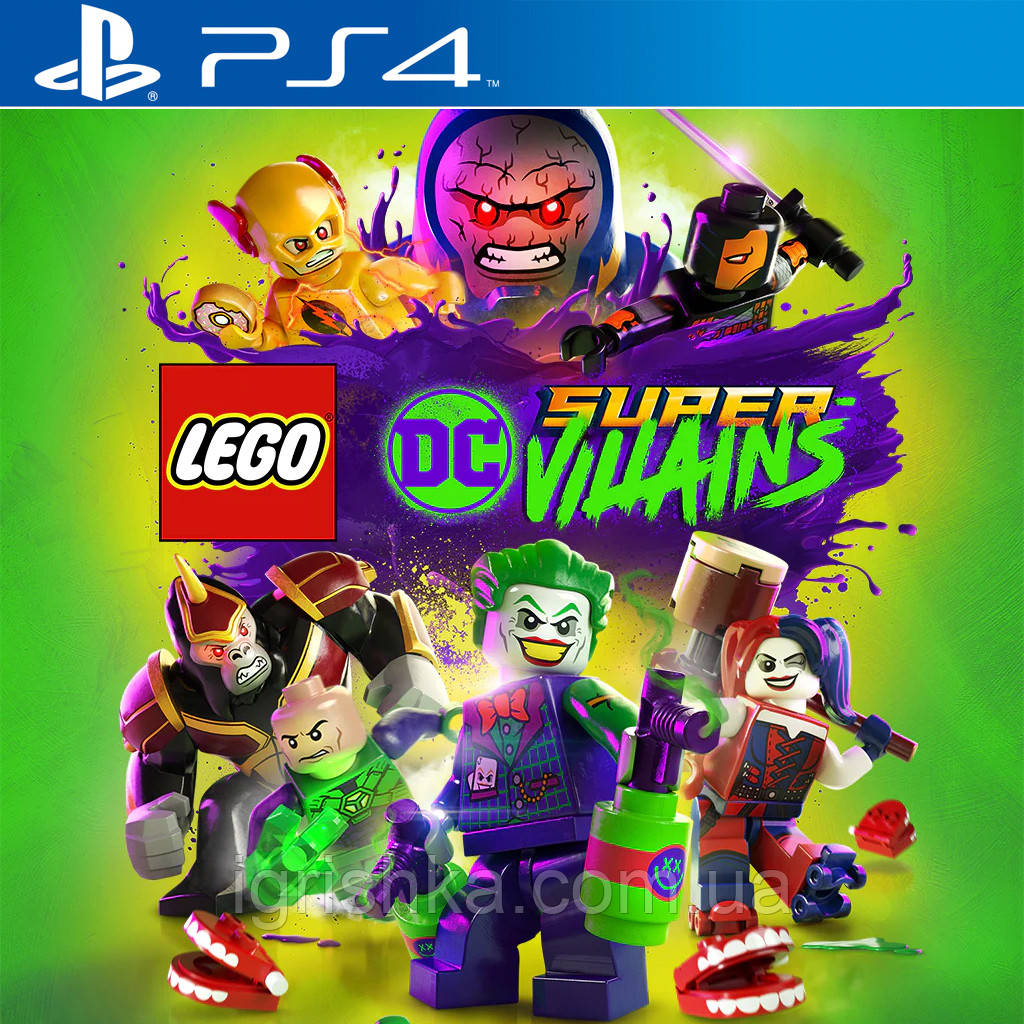 Lego DC Super-Villain Ps4 (Цифровий аккаунт для PlayStation 4)